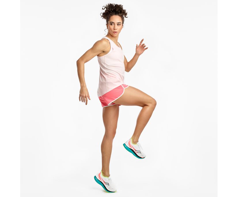 Saucony Stopwatch Singlet Women's Tanks Pink | AU 328HAPK